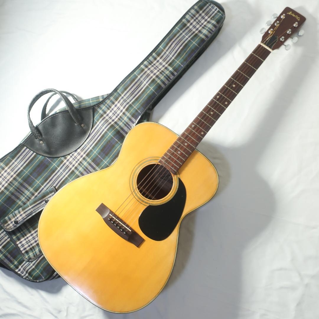 弦交換 Aria F120 アコースティックギター ケース付き ギターケース フォークサイズ アコースティックギター ハードケース KC