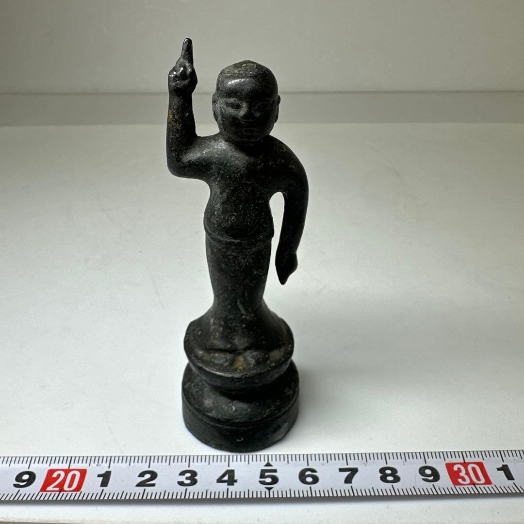 古銅 誕生仏 タサニ 重さ約274g/高さ約10cm 東R8-0224① - メルカリ
