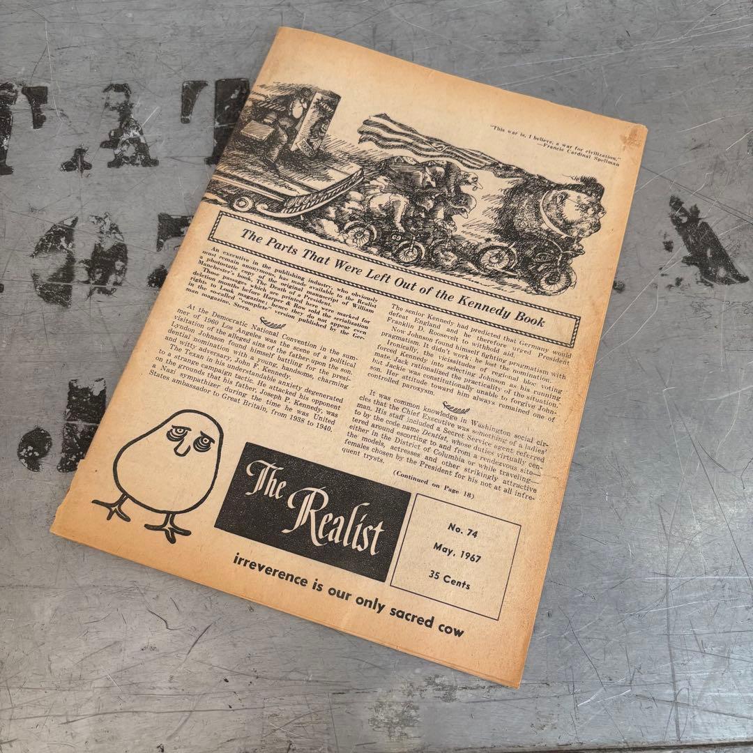 The Realist ザ リアリスト マガジン メモリアルオージー　額装