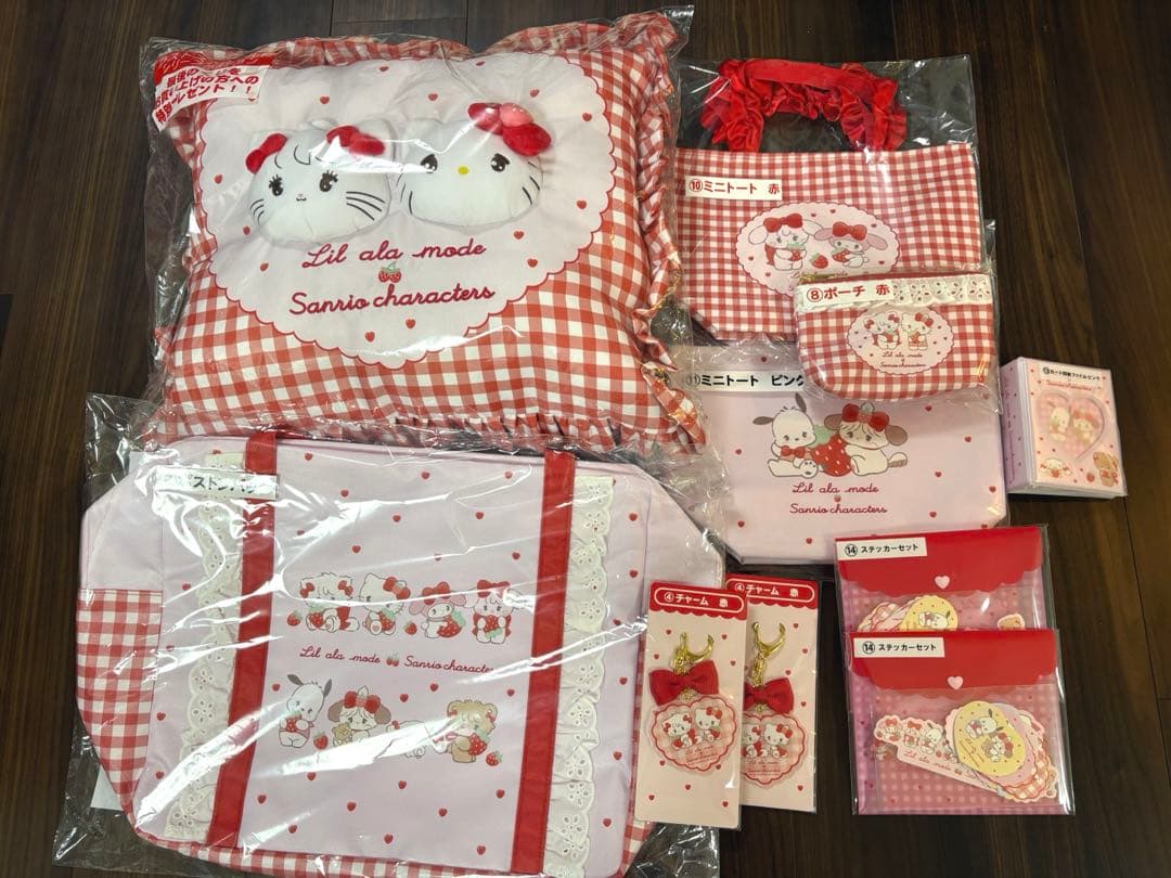 mikko サンリオくじ 10点セット　ボストンバッグ　ラストワン Lil ala mode by mikko サンリオ 当りくじ ボストンバッグ｜Yahoo
