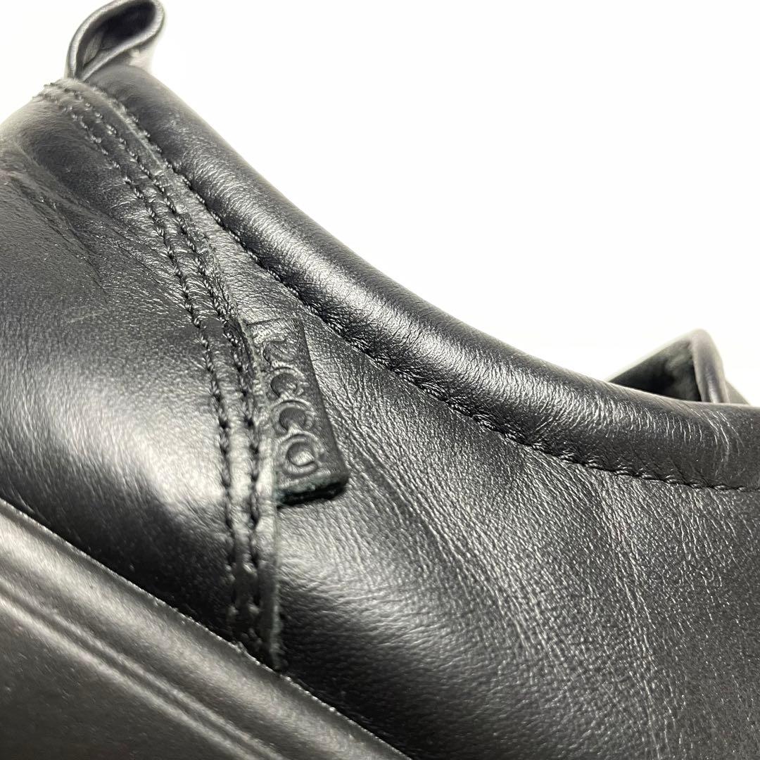 ecco GORE-TEX搭載 23.5cm SOFT7 レザースニーカー 美品
