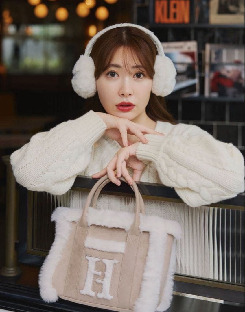 herlip to バッグ　Herlipto Cozy Winter Bag herlipto Cozy Winter Tote Bag Tote Bag Winter Cozy herlipto