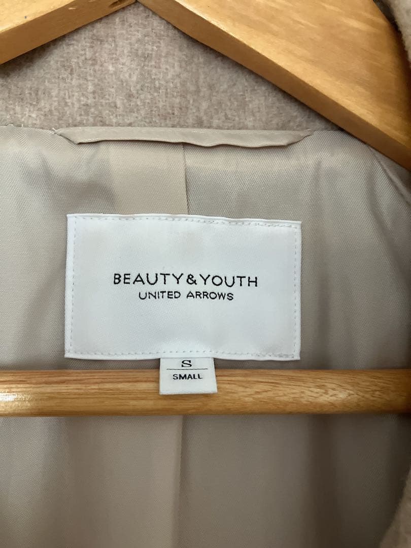 ビューティー&ユース MANTECO メルトンメランジミドルコート S