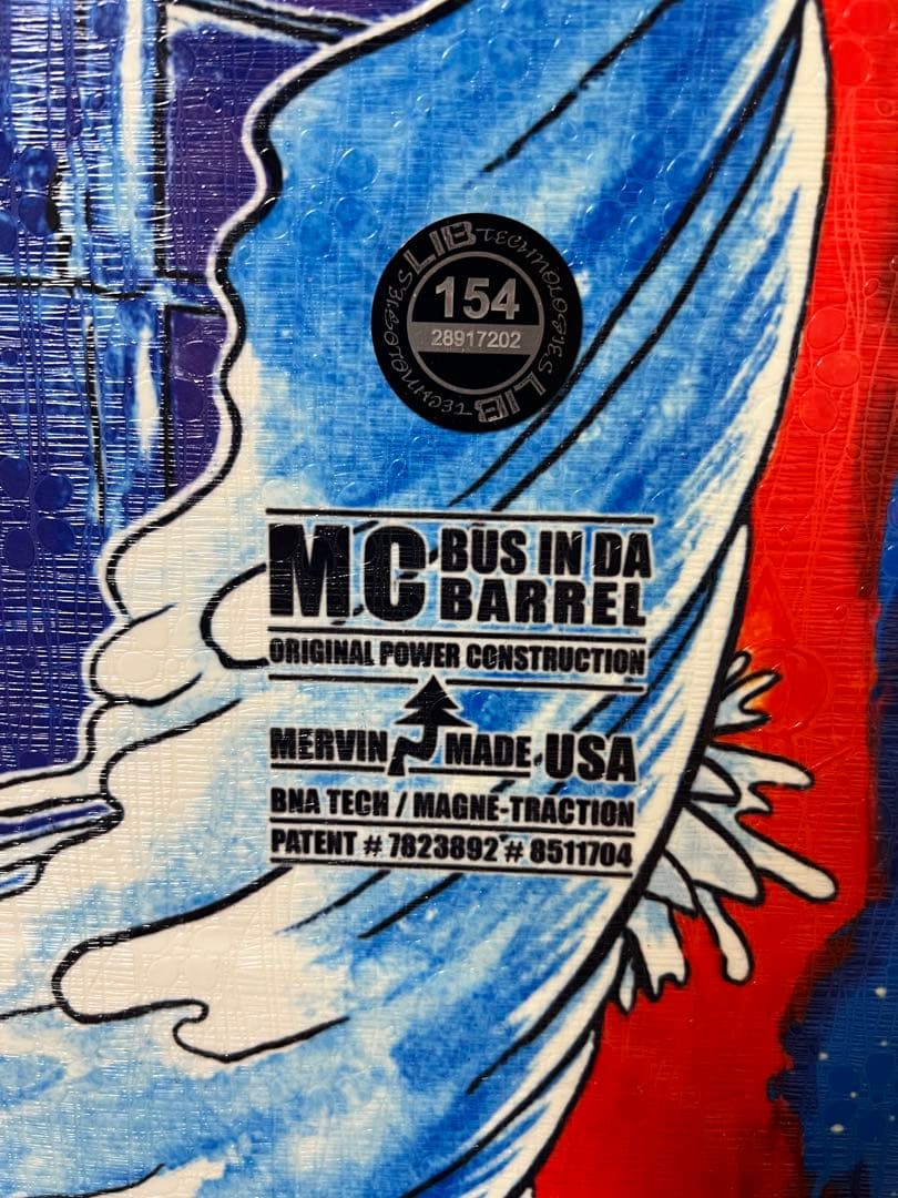 LIB TECH MC BUS IN DA BARREL 154 リブテック - メルカリ