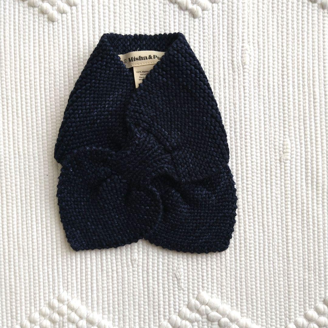 ♡ misha＆puff ネイビー系カラー マフラー ♡ MISCH MASCH（ミッシュマッシュ） マフラー ストール 「新色追加