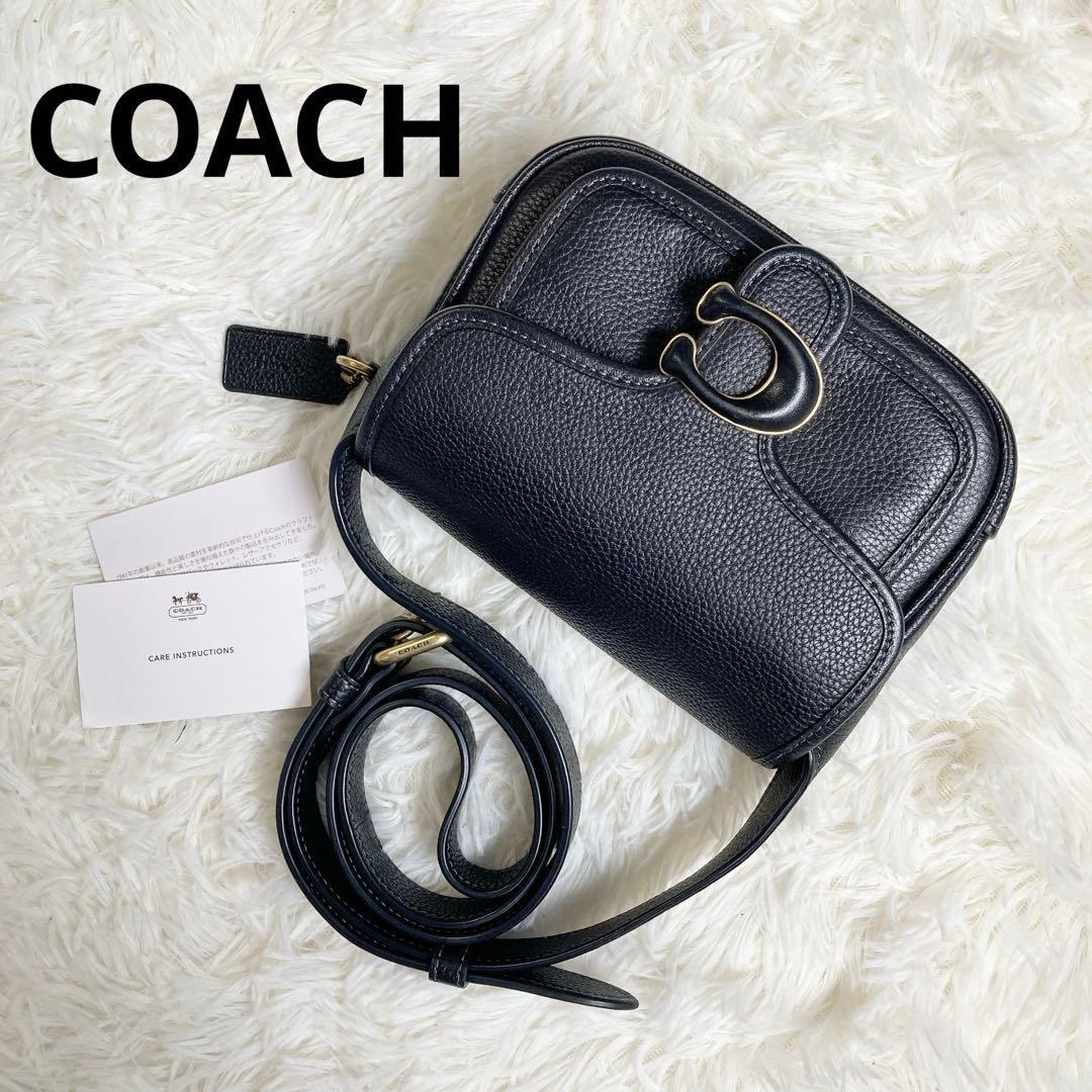 極美品 COACH コーチ タビー 19 メッセンジャー ブラック CJ846 - メルカリ