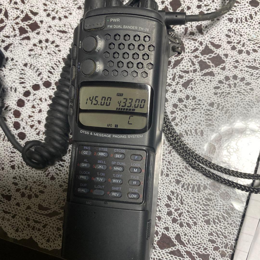ケンウッド TH-78 アマチュア無線機 Yahoo!オークション -「kenwood th-78」(アマチュア無線) の落札相場