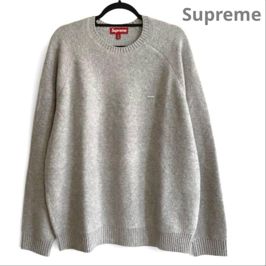【極美品】Supreme シュプリーム ニット セーター 24AW グレー XL 楽天市場】Supreme 24aw Flocked Logo Sweater SIZE-XL シュプリーム