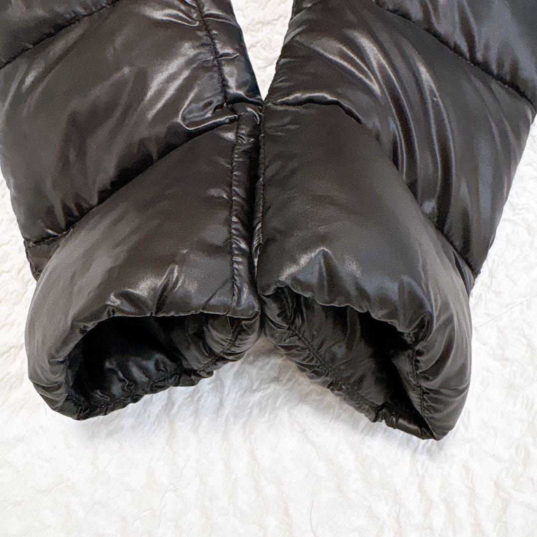 超軽量✨HERNO フォックスファー ダウンコート ブラック 黒 金ボタン