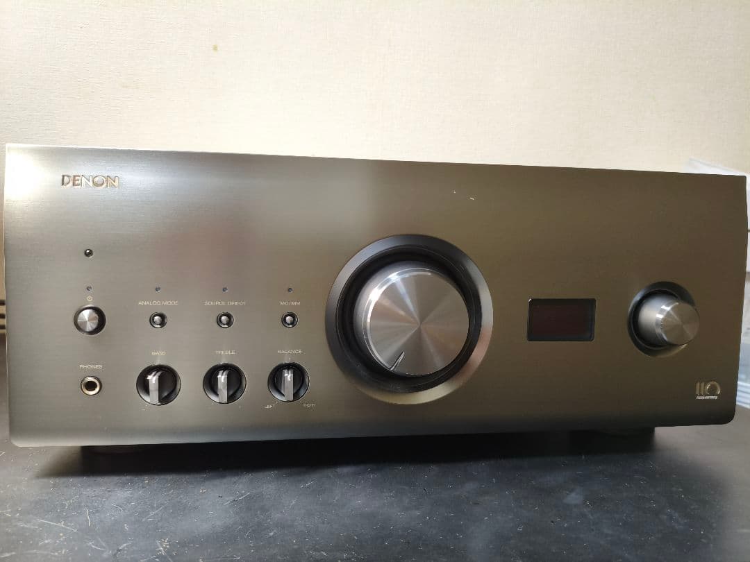 2025年製 DENON PMA-A110 プリメインアンプ 110周年記念モデ 伝統と最新技術を融合させたデノン「PMA-A110」。記念モデルに具現化