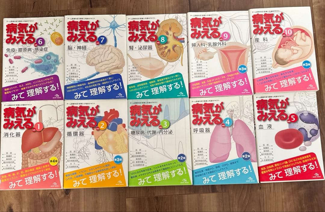 ◼️病気がみえる 全10巻セット 病気がみえる (全10巻) Kindle版
