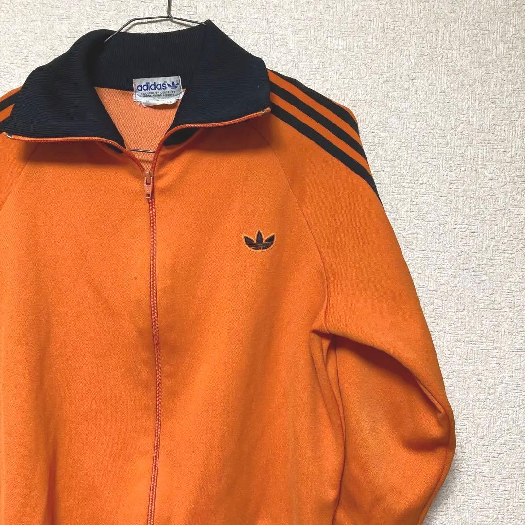 adidas トラックジャケット アディダス 80s オレンジ 1号 小松菜奈