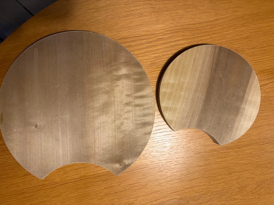 陶片木 まな板 大小セット ほお木 国産 朴木 キッチン ボード 陶片木】まな板 大小セット | 藤巻百貨店