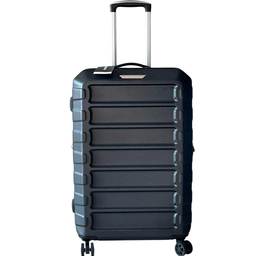 【美品一回のみ使用】サムソナイト　キャリーケース　黒　海外限定モデル　軽量　高級 並行輸入品】 スーツケース キャリーケース ハード 大型 大容量 軽量