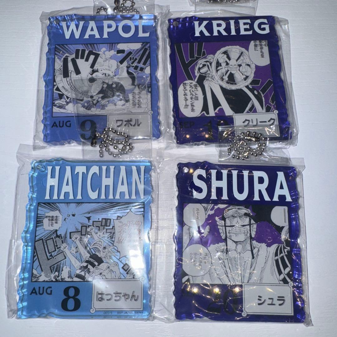 ワンピース ベースショップ くじ アクリル ブロック チャーム ギン