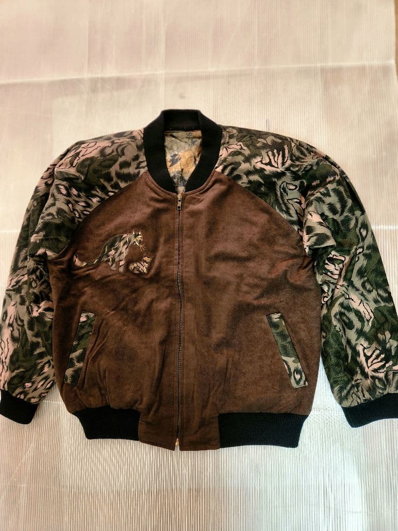 ハンドメイド　別珍　ボンバージャケットスカジャン 2024 Autumn & Winter collection - 【VELVETEEN SOUVENIR JACKET