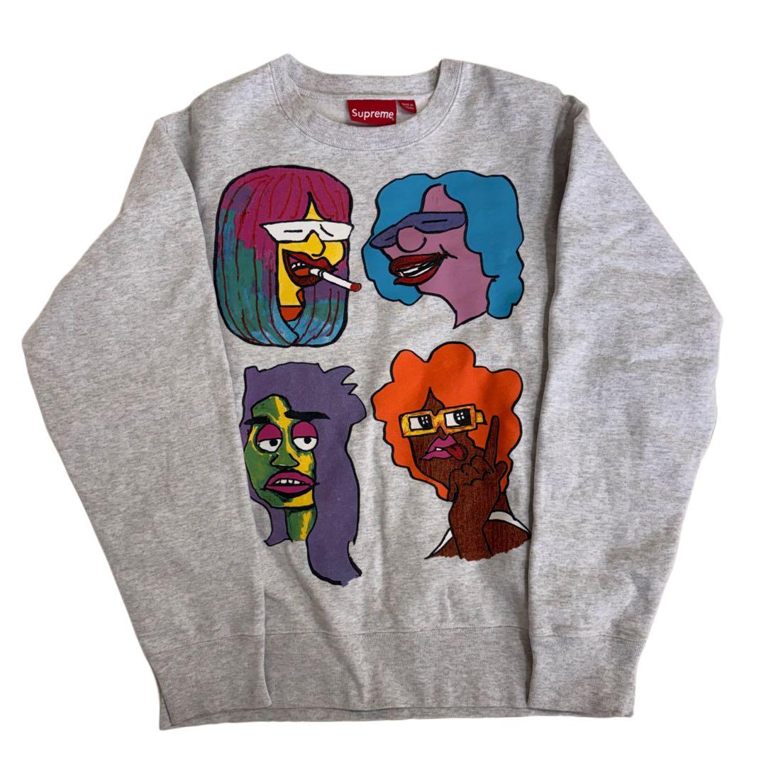 トップス Supreme Gonz Heads Crewneck 17FW 125088236_o5.jpg?