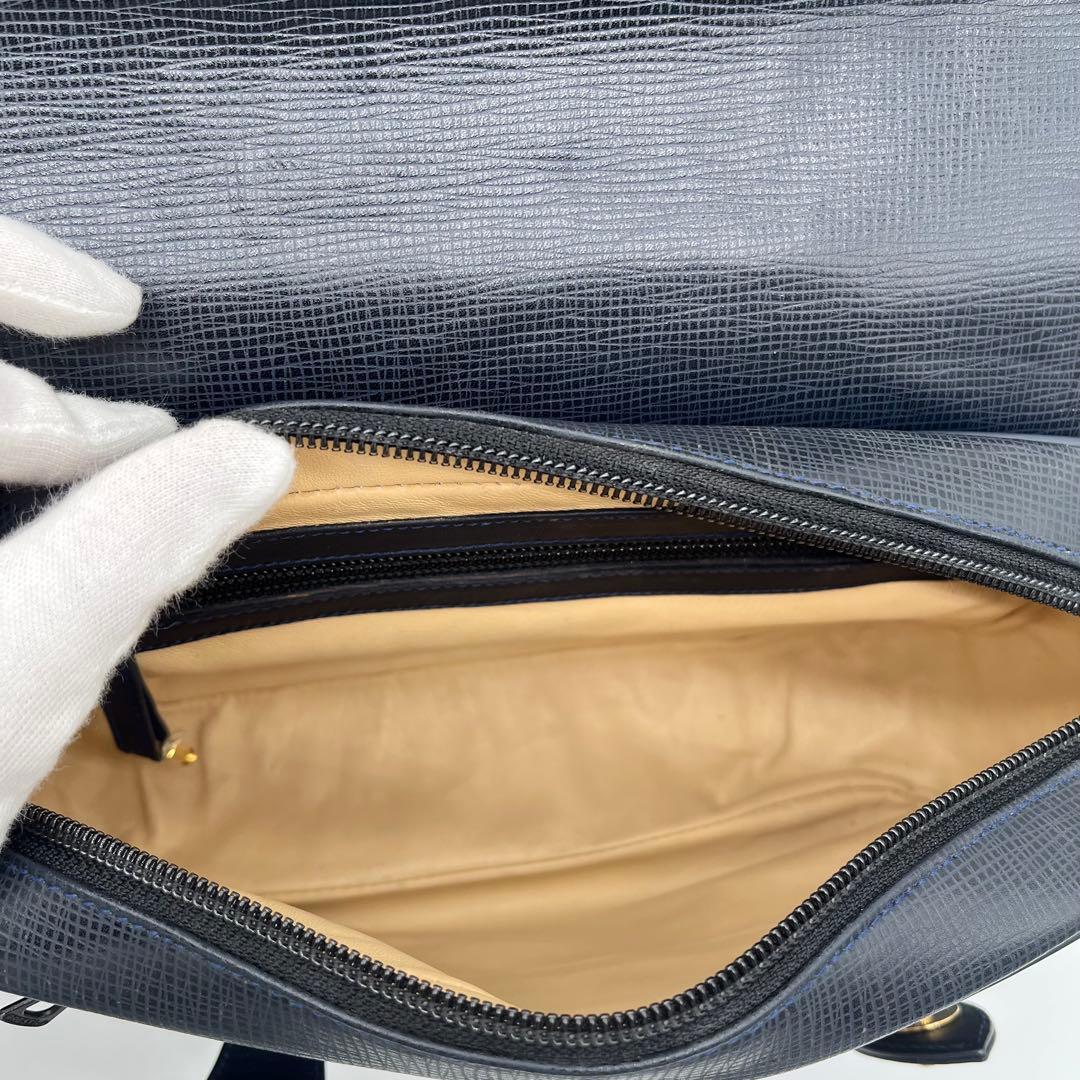 極美品】ハンティングワールド キャリーオール メッセンジャー レザー