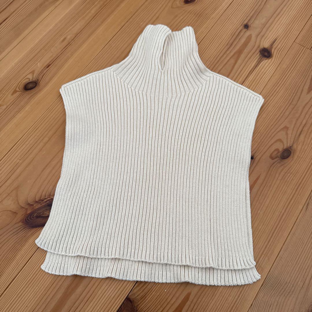 PRISTINE プリスティン カシミヤ混ニットカウル オーガニックコットン 綿 カシミヤ混ニットカウル / オーガニックコットン – PRISTINE