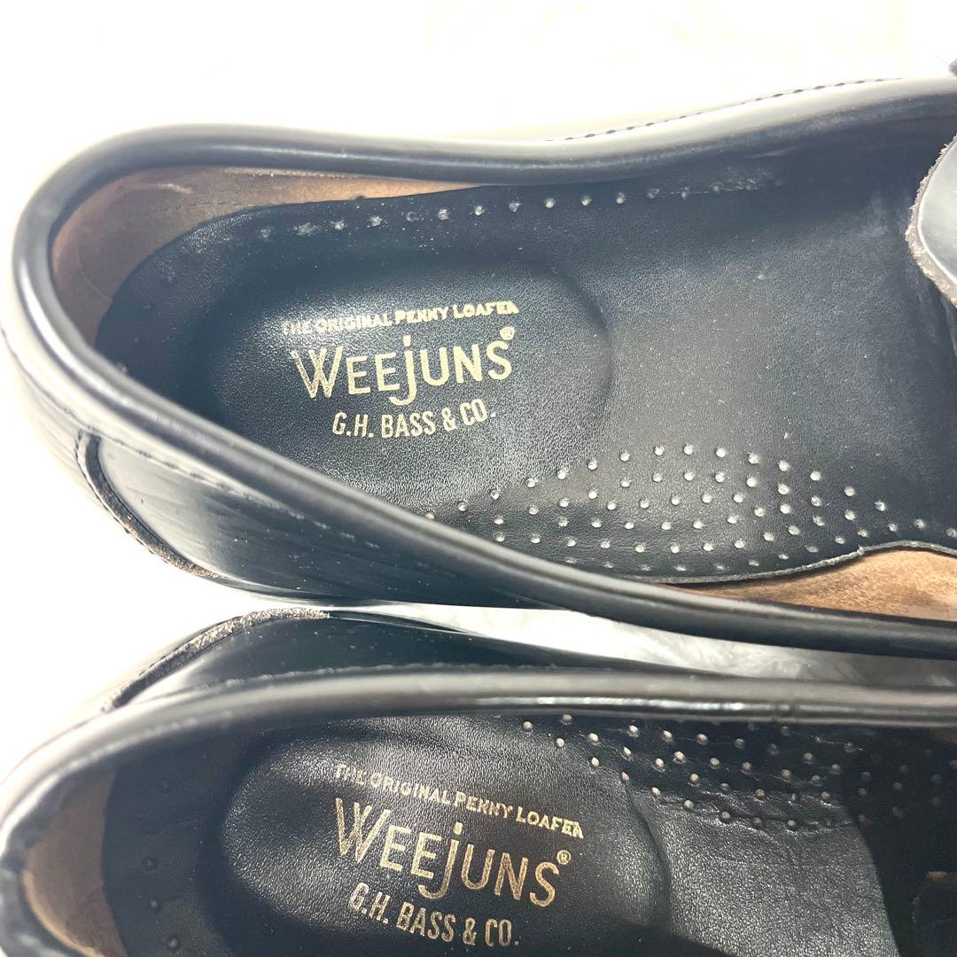 【良品】 G.H.BASS ローファー 25.5cm ウィージャンズ 本革