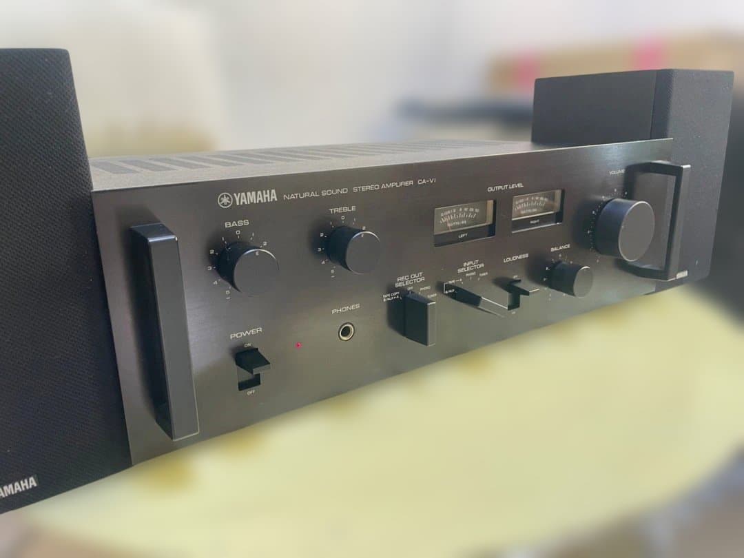 き*げ様 YAMAHA CA-V1　プリメインアンプ　昭和のレトロなオーディオ Yahoo!オークション -「yamaha ca-v1」(オーディオ機器) の落札相場