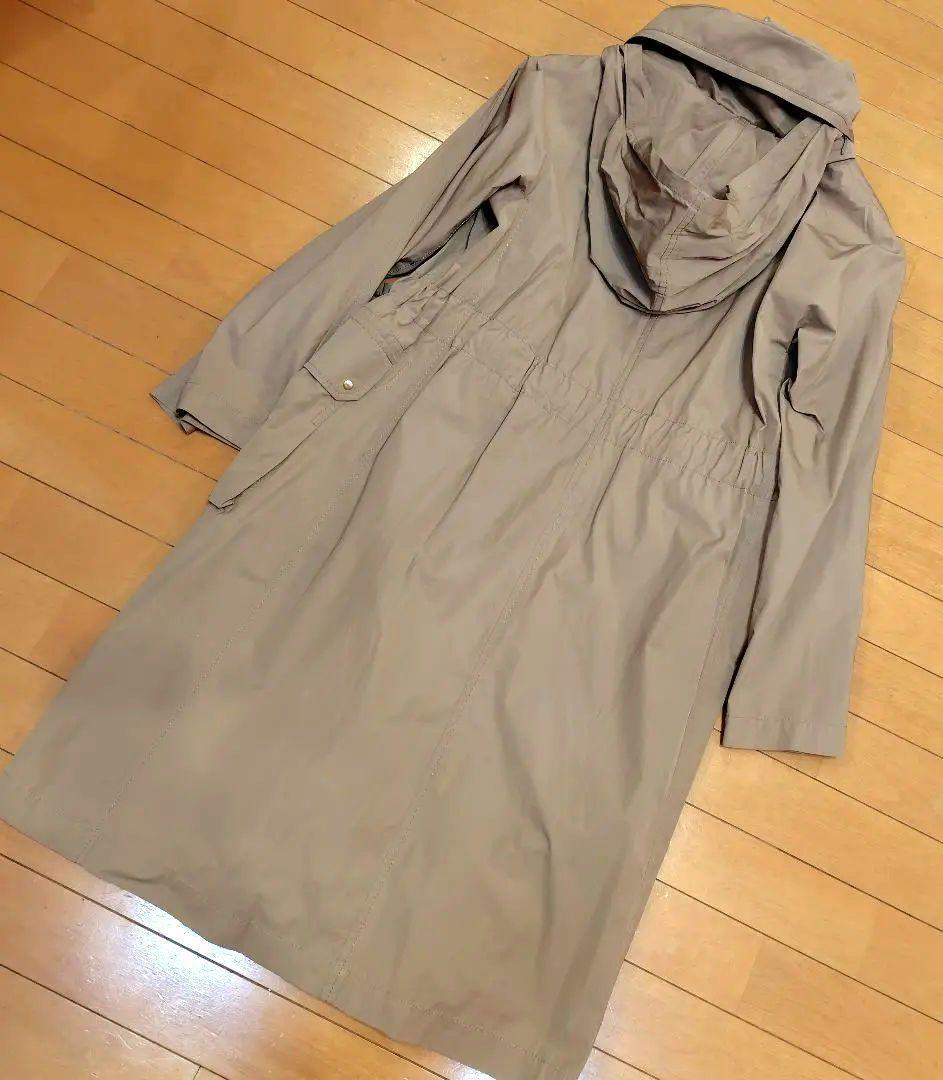 レリアン 近年モデル ベージュ トレンチコート フーデッド9M - メルカリ
