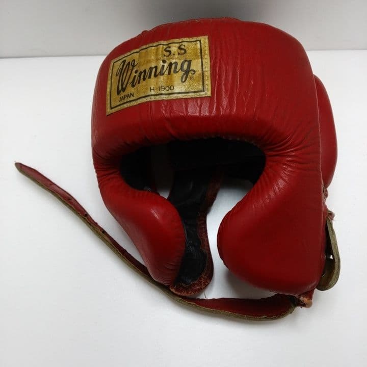Winning ヘッドギア 赤 Hー1900 レア - メルカリ