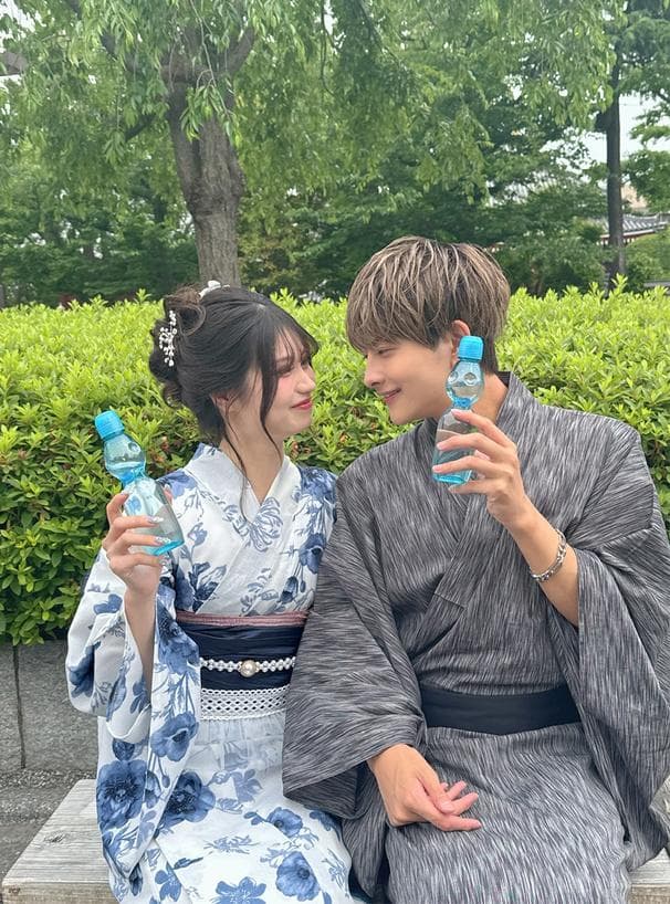 GRL 水彩花柄浴衣セット[gi1519] - メルカリ