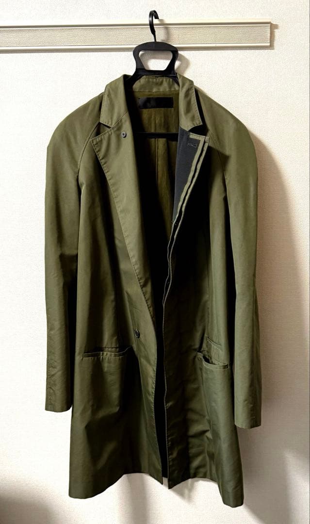 HAIDER ACKERMANN トレンチコート 46 Haider Ackermann Long Shawl Coat | Black | FARFETCH