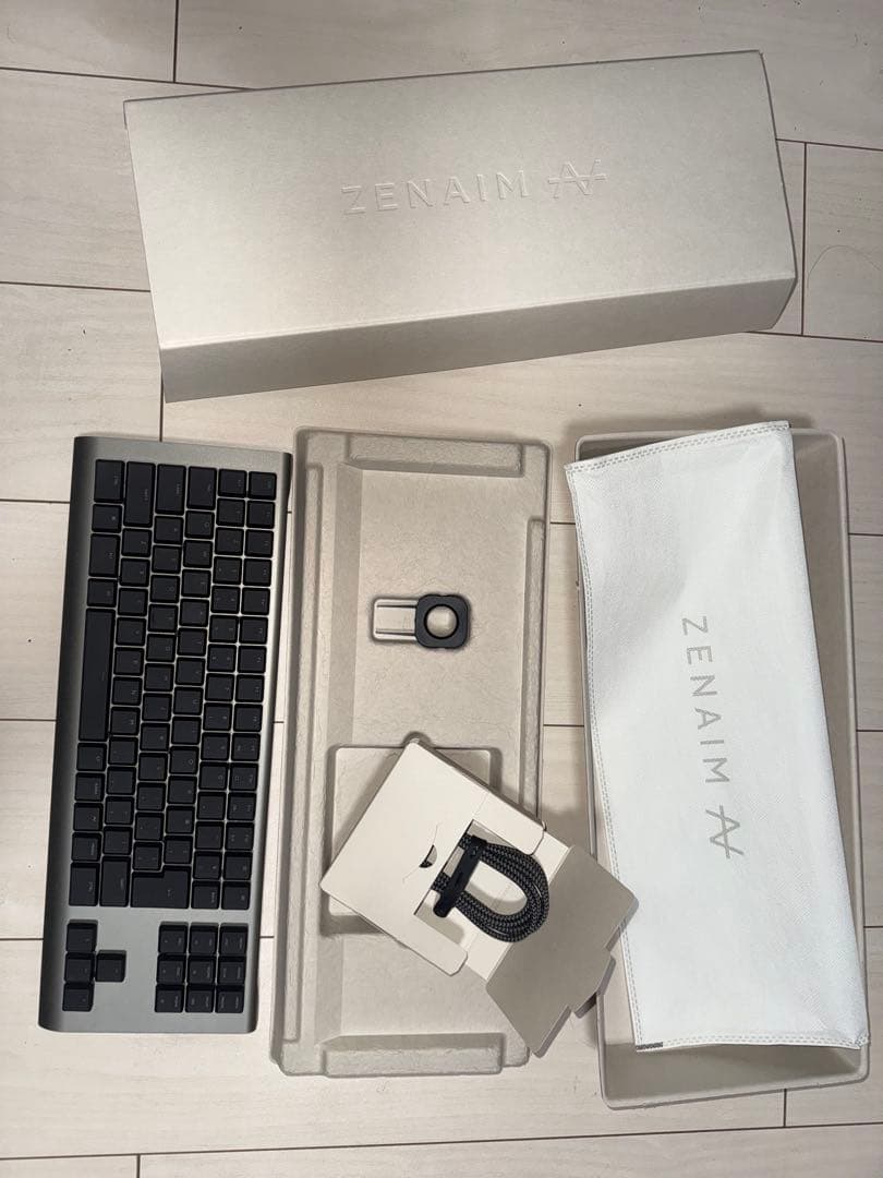 ZENAIM テンキーレスキーボード 本体 ZENAIM KEYBOARD2」登場。60%とテンキーレスの2種類 - PC Watch