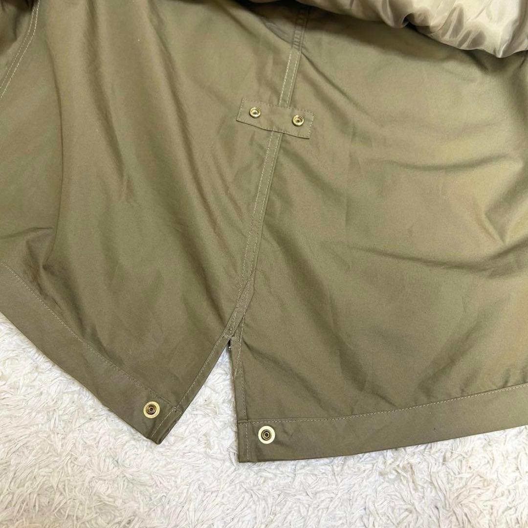希少✨美品 SHIPS モッズコート コヨーテファー ライナー付き カーキ