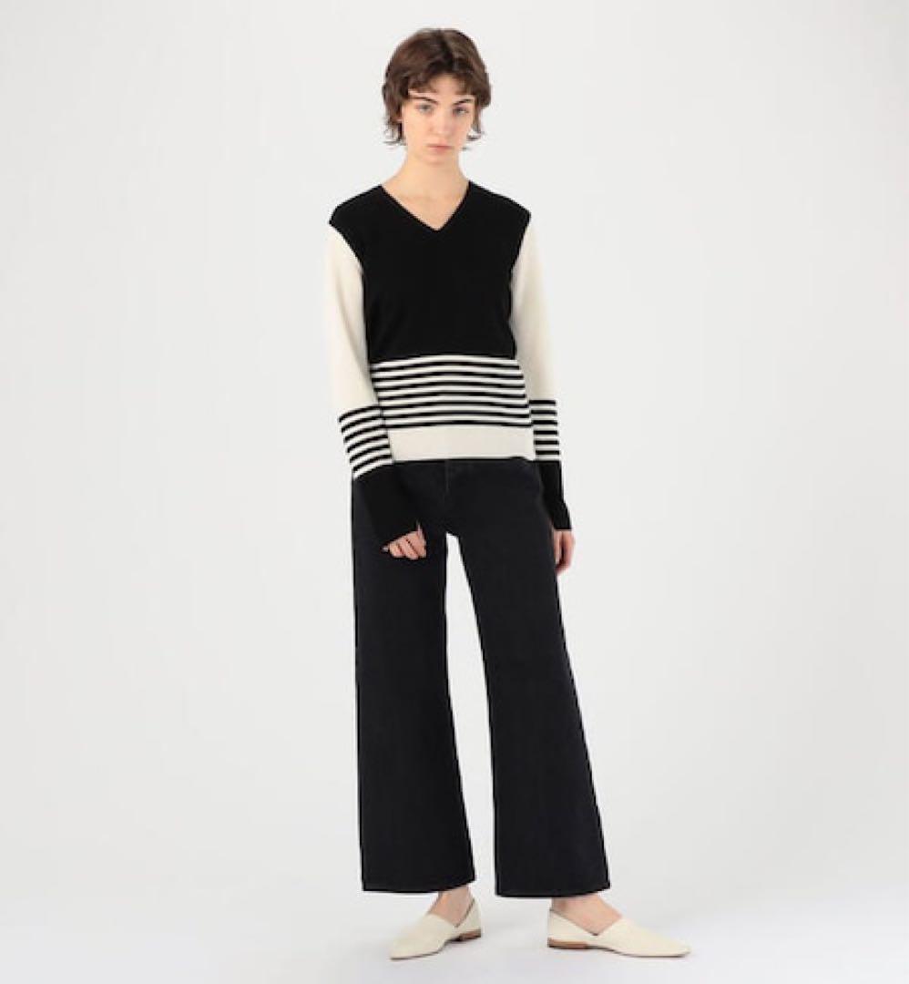 新品☆ セミワイド デニムパンツ ブラック DESPRES ¥26400 - メルカリ