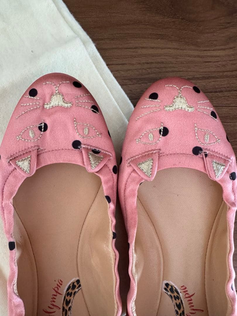 シャーロットオリンピア フラットシューズ - メルカリ