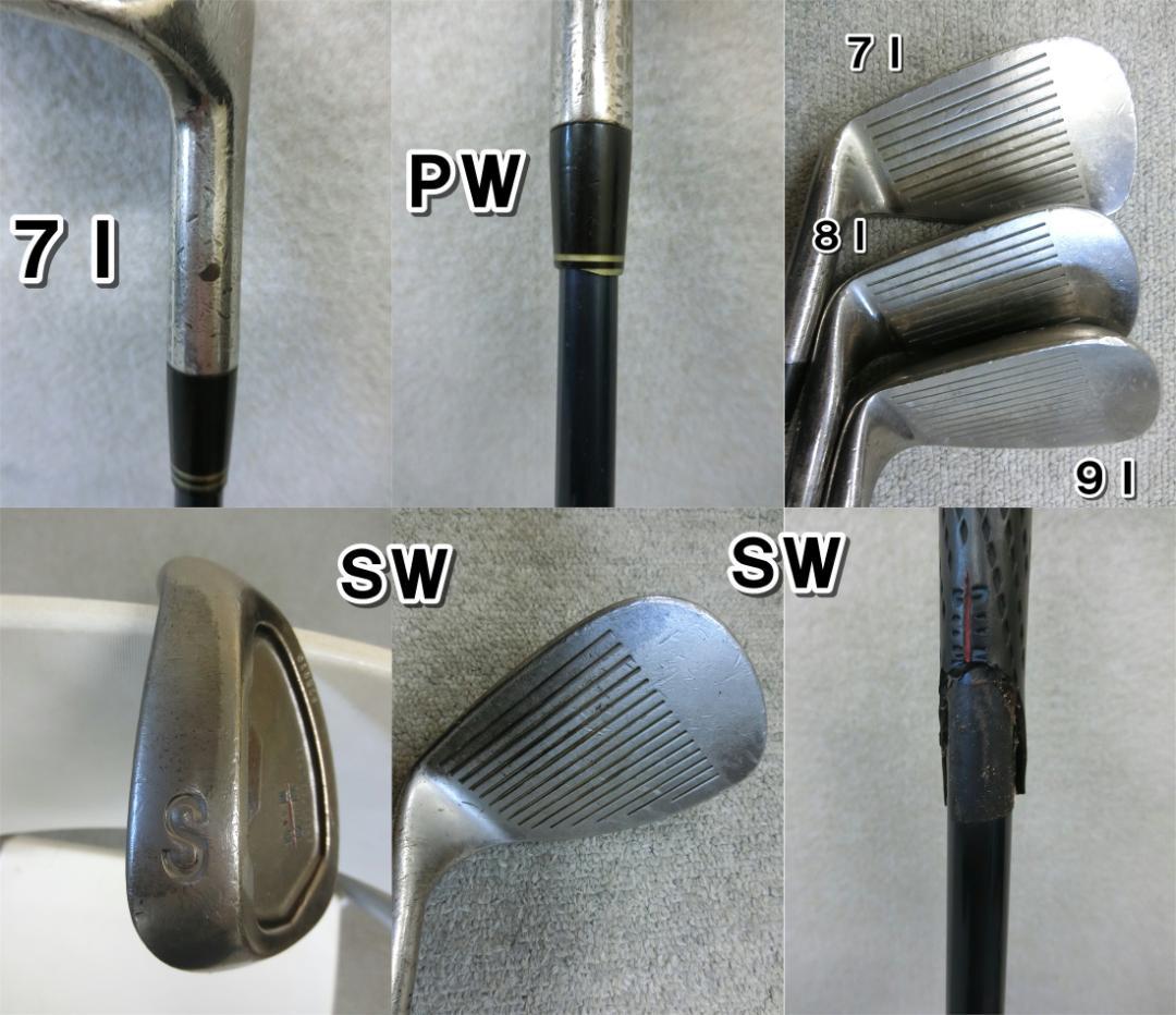 b700 初心者歓迎 ブリヂストン 等メンズゴルフ11本セット※Dr2本