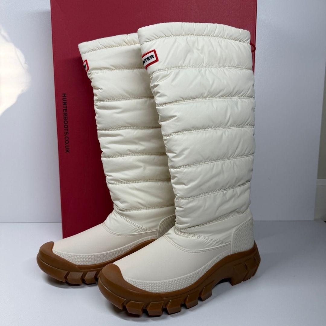 靴 HUNTER INTEREPID TALL  BOOT UK5 Hunter “Intrepid Tall Snow Boot” Women's Waterproof & Insulated