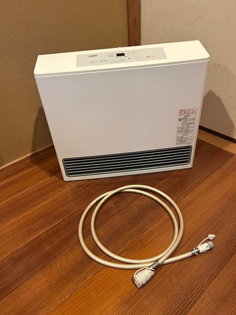 ガスファンヒーター ホワイト GFH-5802S 都市ガス用 ノーリツ ガスファンヒーター スタンダードタイプ GFH-5802S-W5 （都市