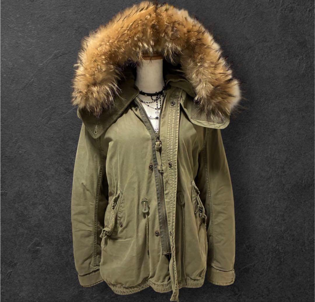 00s archive Y2K goaミリタリージャケットフライトジャケット - メルカリ