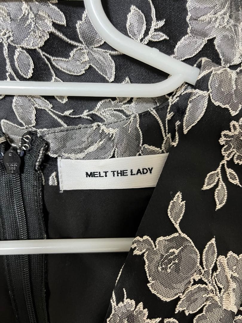 MELT THE LADY flower jacquard long dress - メルカリ