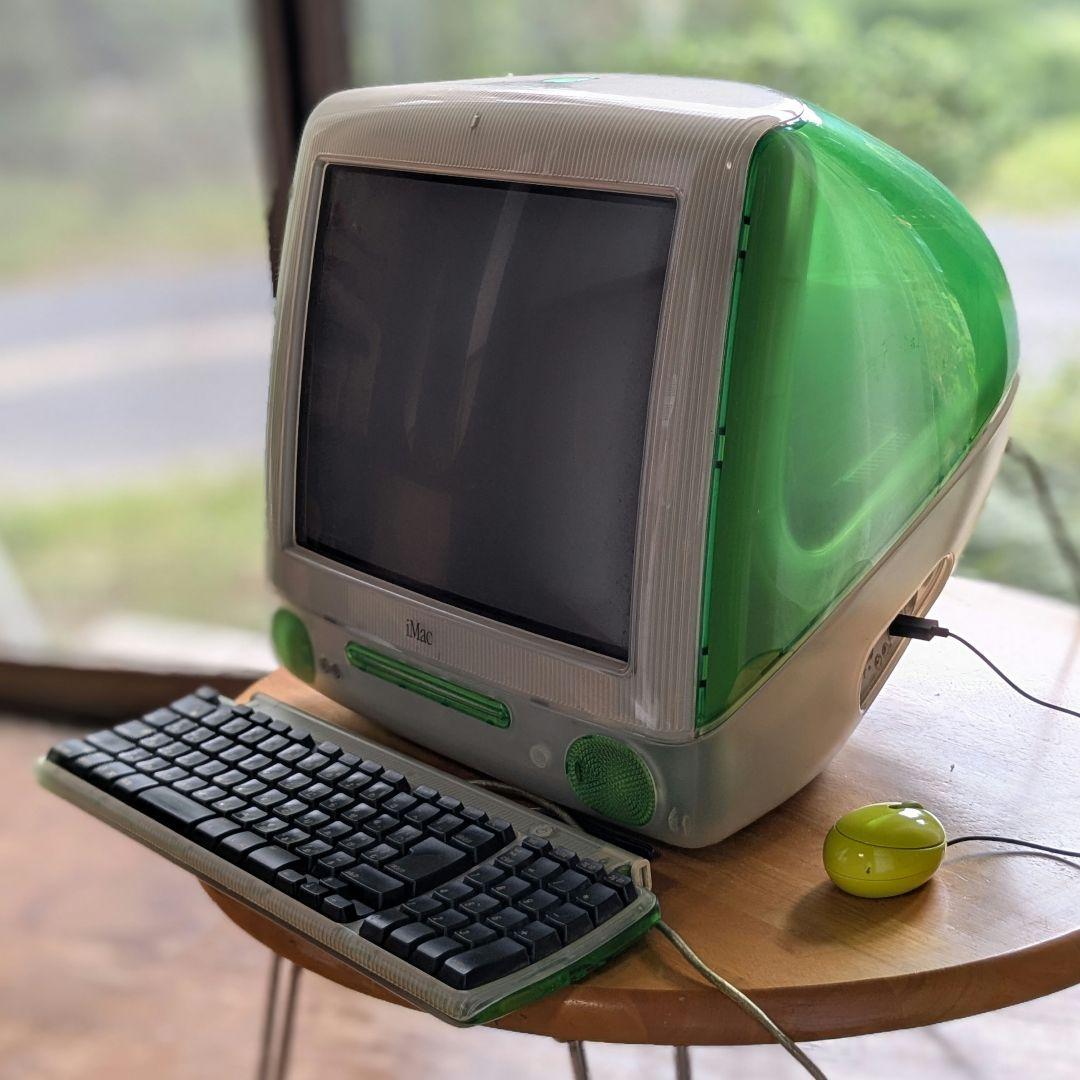 iMac G3 ライムグリーン キーボードセット - メルカリ