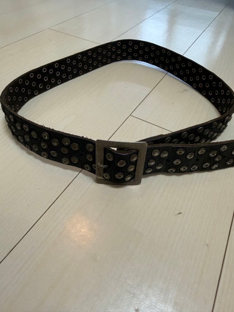 最初期 Martin Margiela スタッズ レザーベルト - メルカリ
