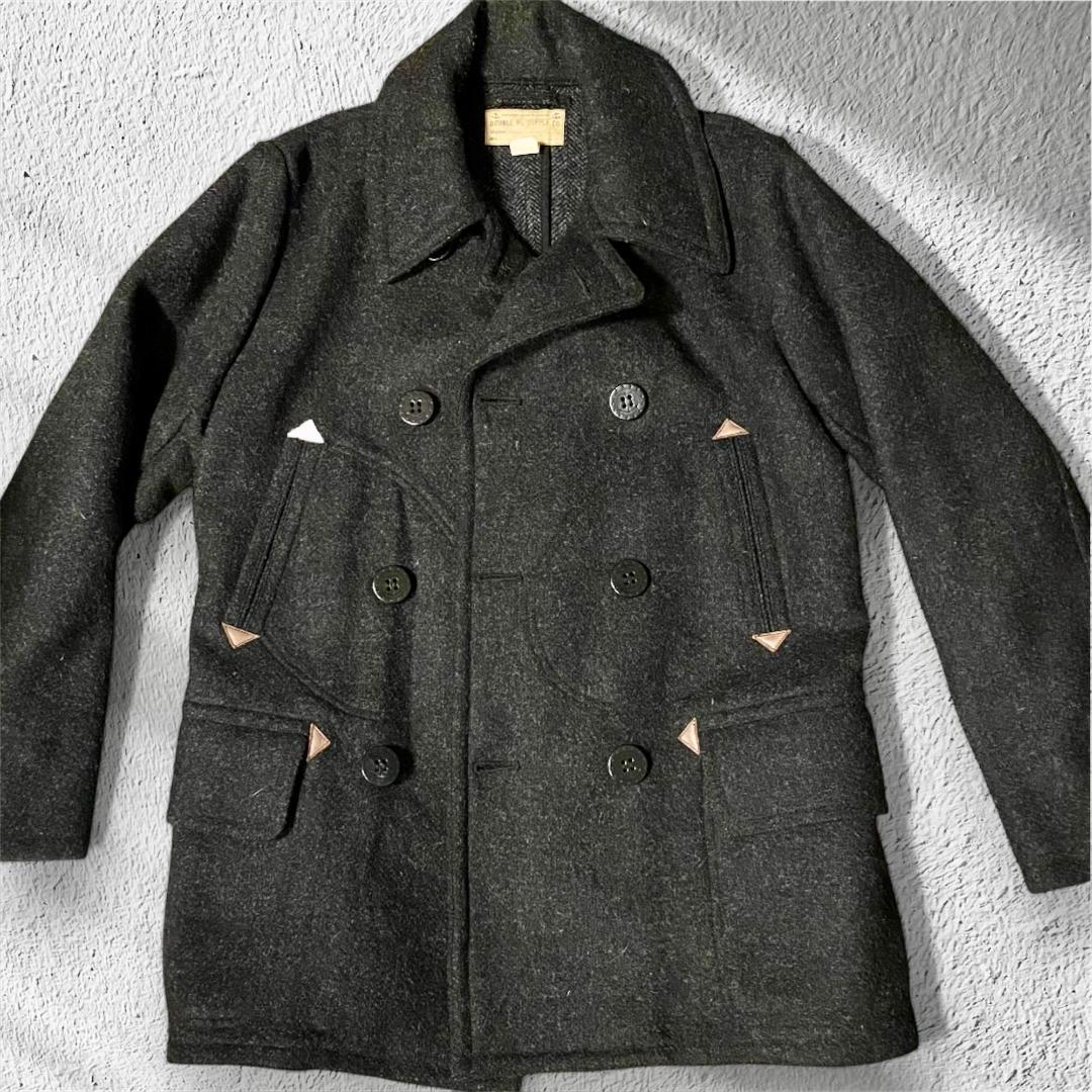 jacksan 　RRL DOUBLE FACED WOOL P-COAT アフロディアナファッション - jacksan 様専用 RRL DOUBLE FACED WOOL