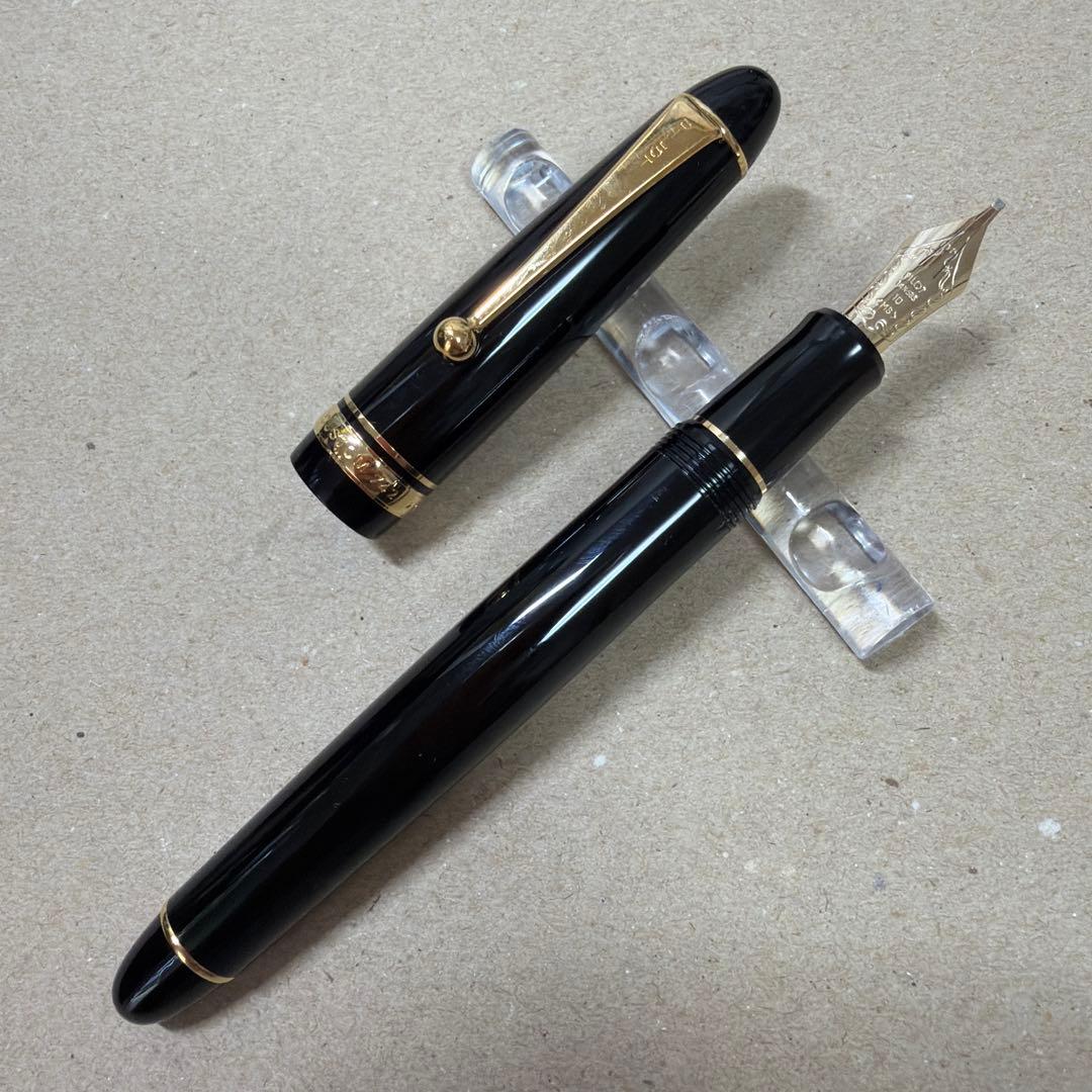 PILOT パイロット Custom カスタム 742 万年筆 ミュージック 黒 PILOT（パイロット） 万年筆 カスタム742 ブラック ミュージック(MS