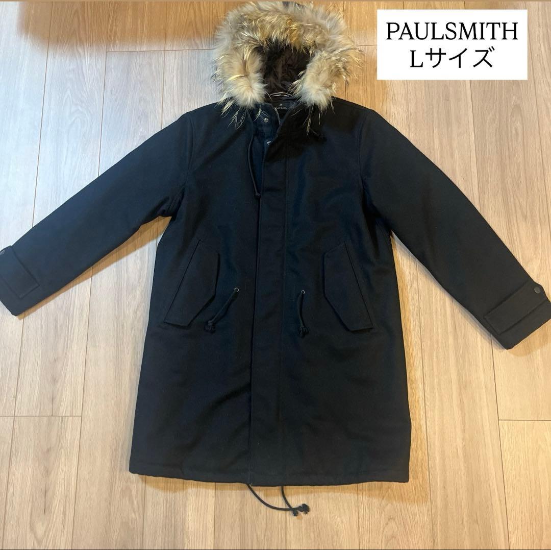 PAUL SMITHウール製コート Lサイズ Paul Smith - ポールスミスコート ウール100% サイズLの通販 by