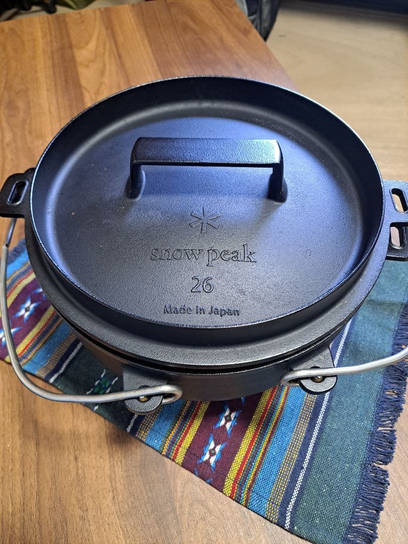  peak ダッチオーブン 26 日本製 和鉄ダッチオーブン 26| スノーピーク(Snow Peak)