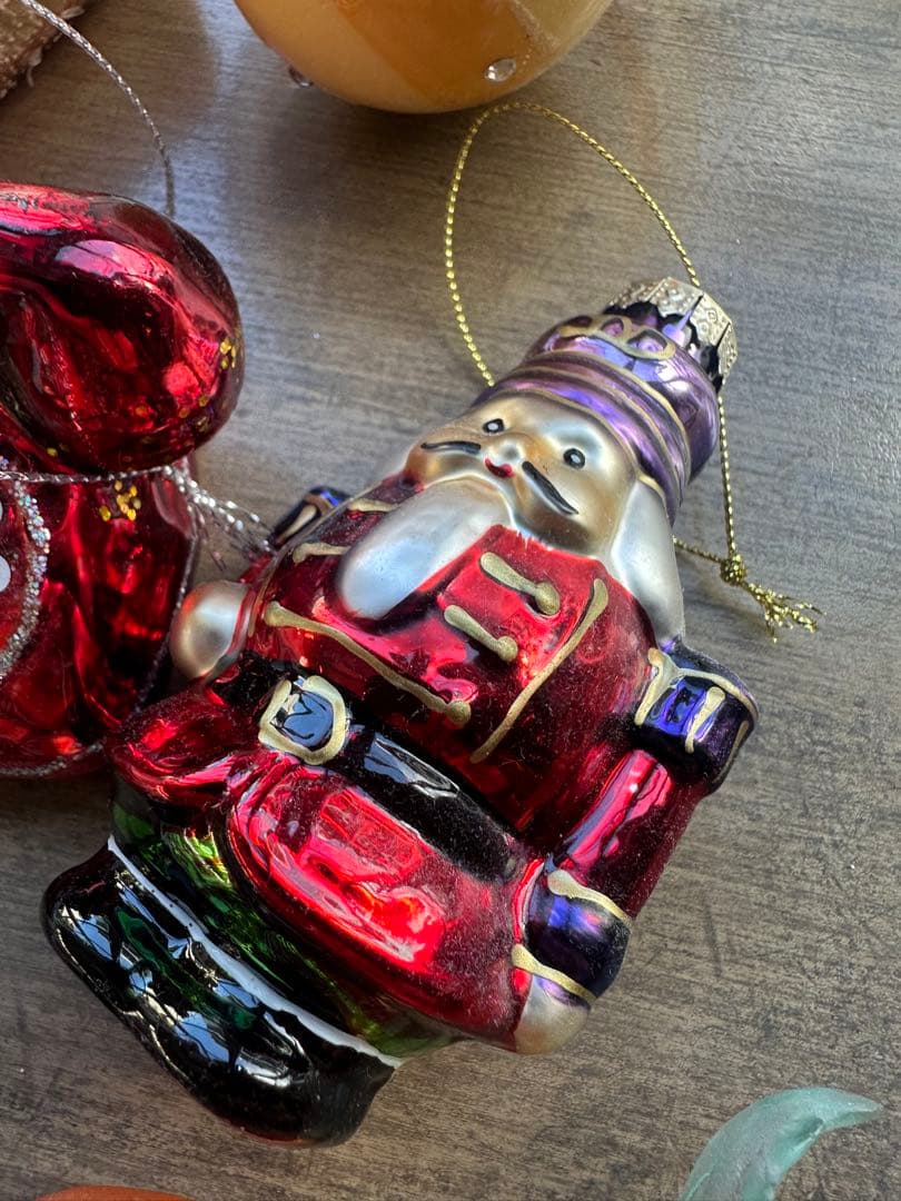 フライングタイガー ガラス製オーナメントセット クリスマス 12個