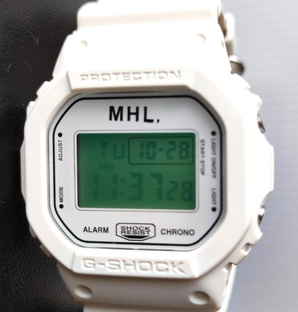 ❀G-SHOCK× MHL. DW-5600❀極美品❀洗浄・稼動品❀ホワイト❀ - メルカリ