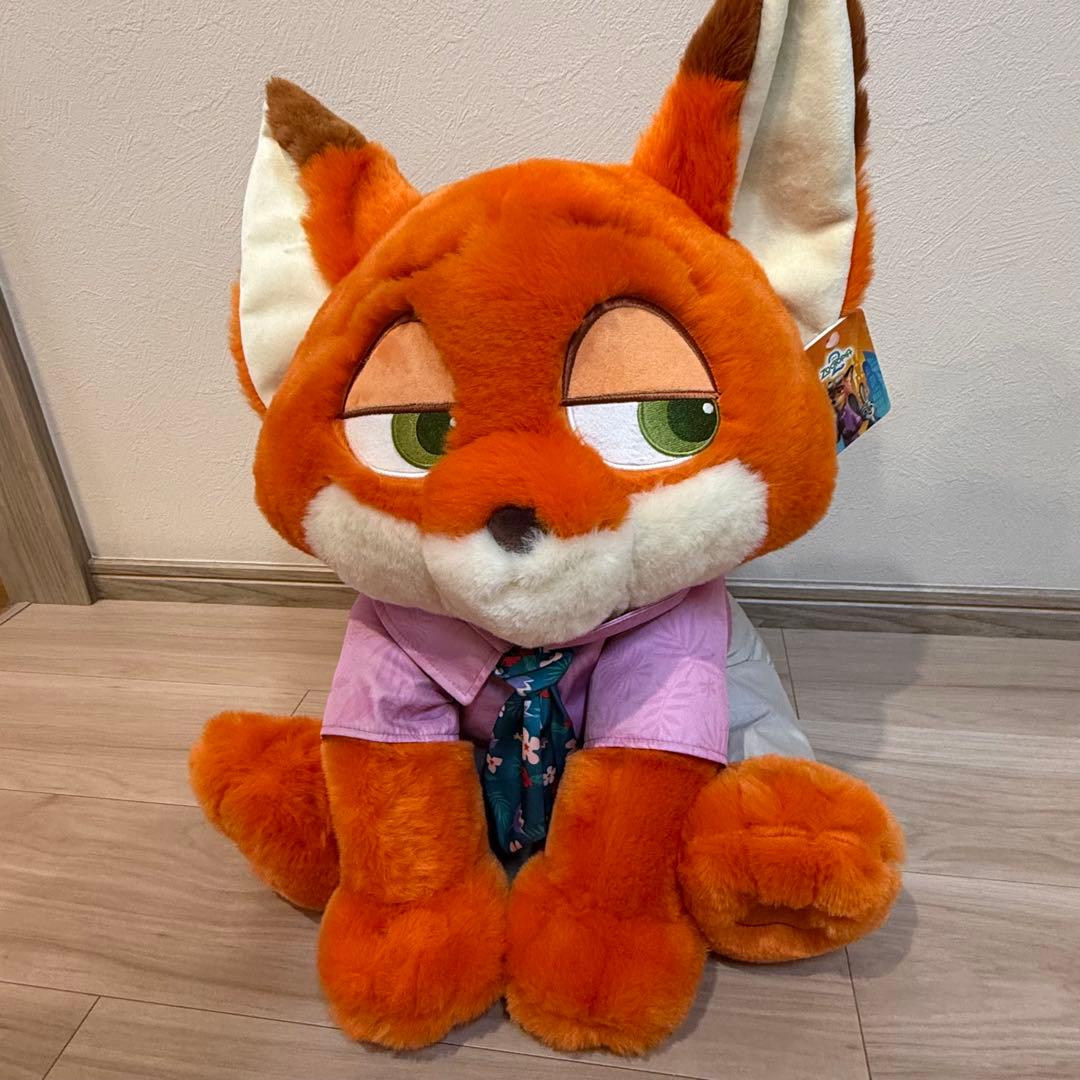 コストコ　ズートピア　ニック ニック ズートピア Disney 特大 ぬいぐるみ コストコ｜Yahoo!フリマ