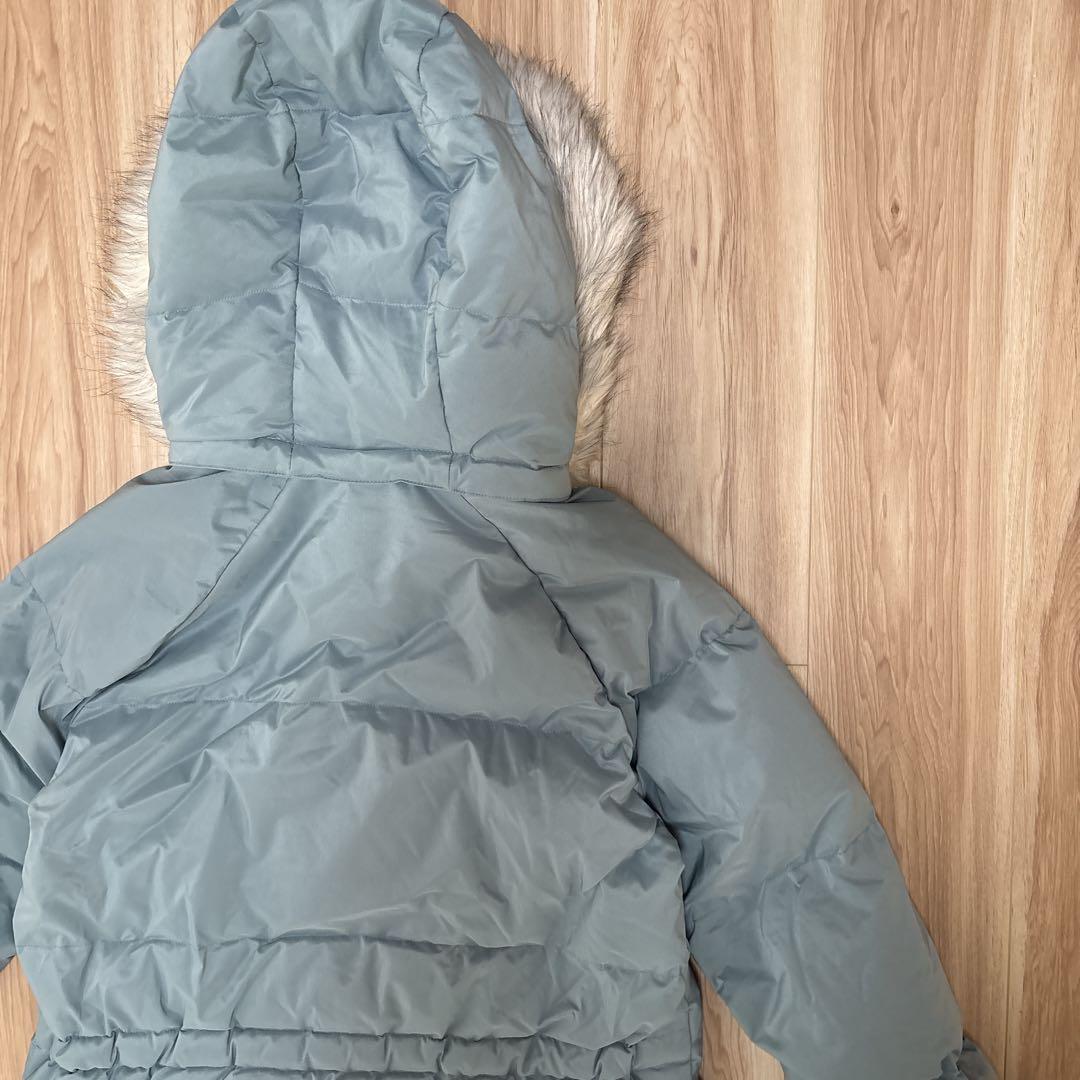 希少カラー】ノースフェイス ロングダウン ベンチコート 肩ロゴ