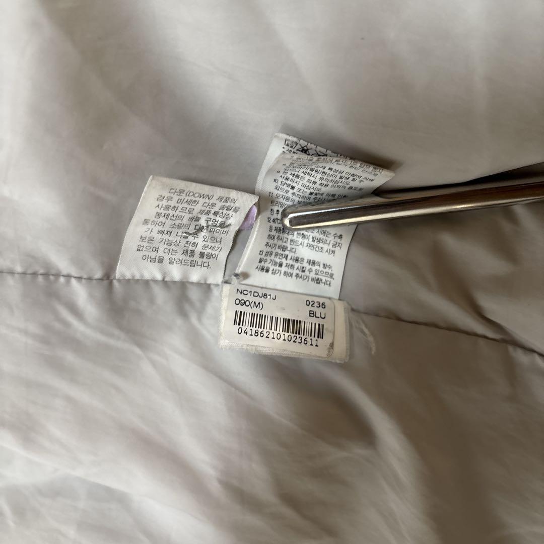 希少カラー】ノースフェイス ロングダウン ベンチコート 肩ロゴ