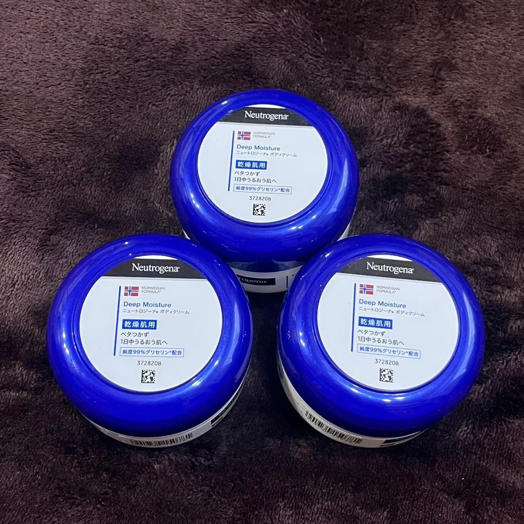 ニュートロジーナ ディープモイスチャー ボディクリーム 乾燥肌用200ml×3個 Amazon | Neutrogena(ニュートロジーナ) ノルウェーフォーミュラ